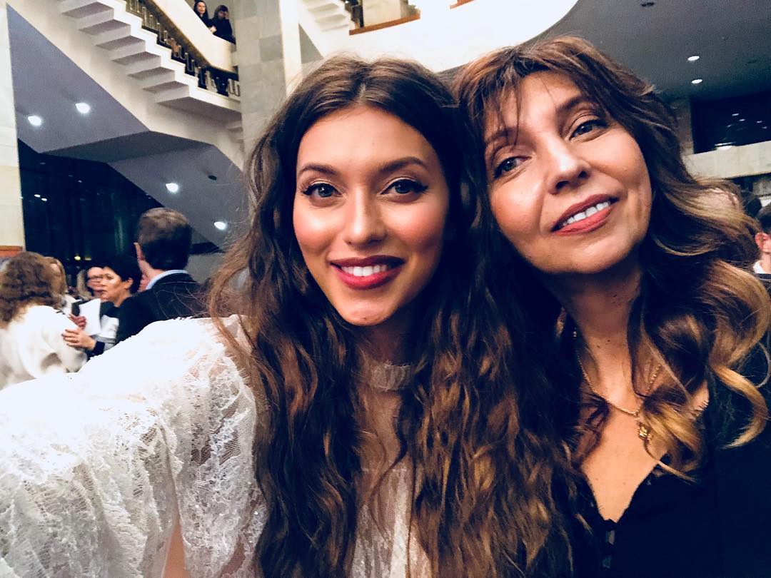 Регина Тодоренко с мамой