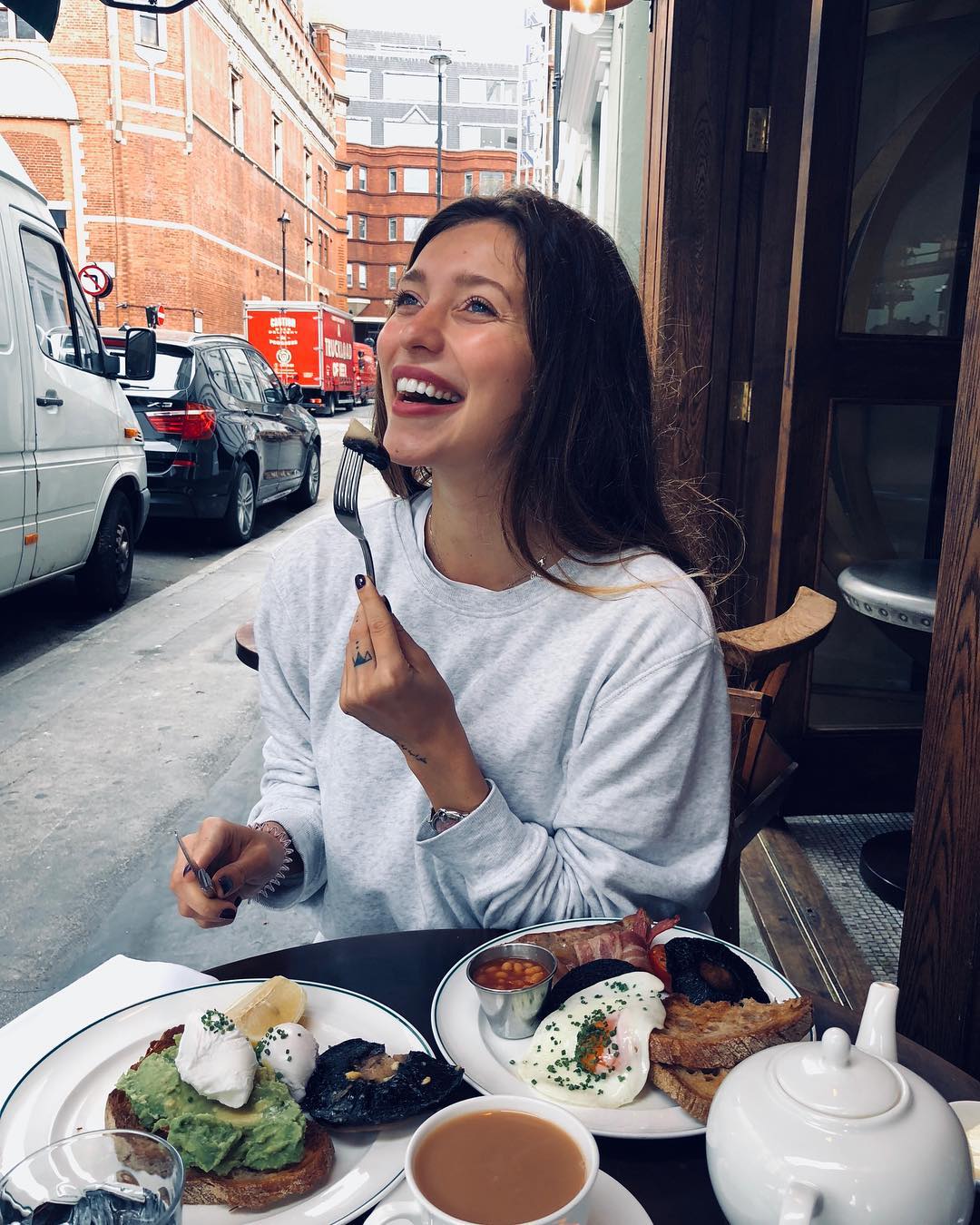 Регина Тодоренко в Лондоне