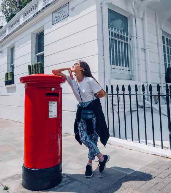 Регина Тодоренко в Лондоне 