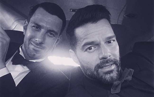 Рики Мартин женился на своем возлюбленном