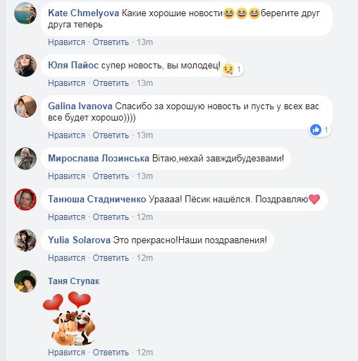 "На одну щасливу людину стало більше": мережу зворушила історія про вкрадене цуценя (фото)