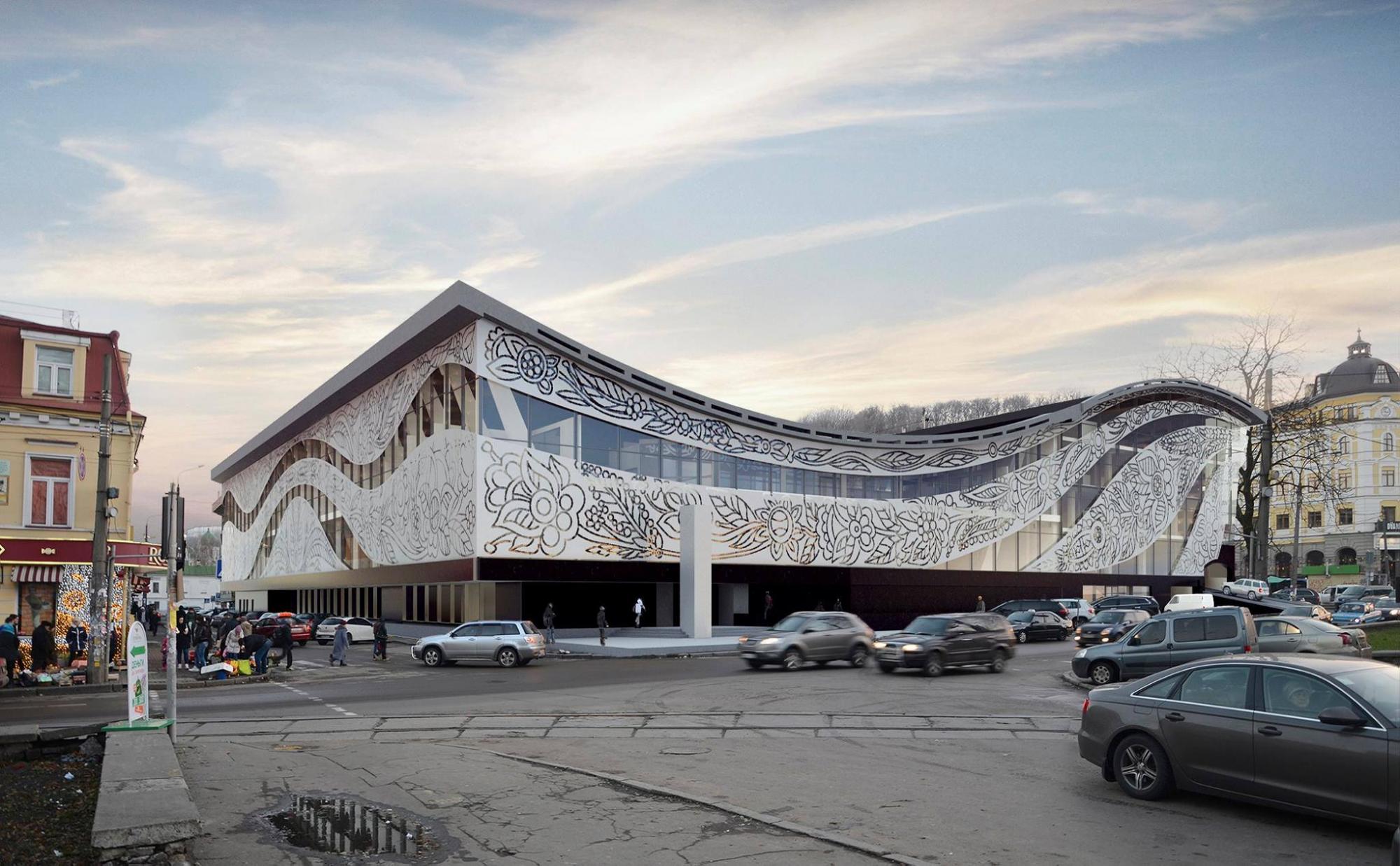 Новий фасад і квіти: в Києві модернізують один із найстаріших ринків