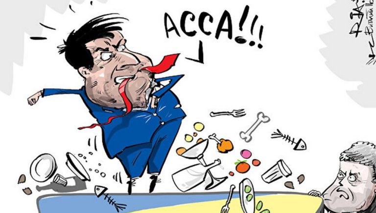 Фотожабы на Саакашвили: "Світ ловив мене, та не спіймав"