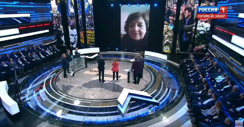 "Кругом нацисты": украинку на росТВ чуть не хватил кондратий (видео)