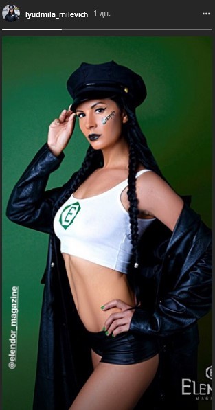 Самая горячая коп Киева поразила откровенной фотосессией