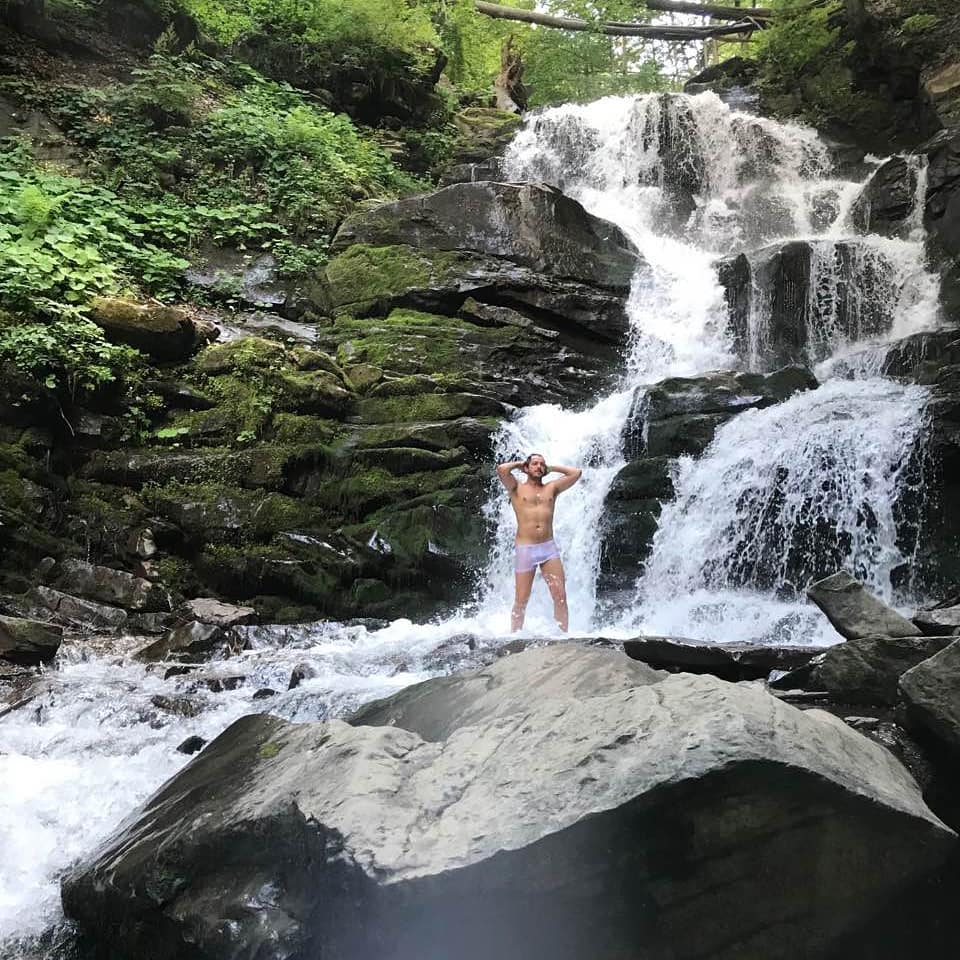 Сергій Притула в Карпатах