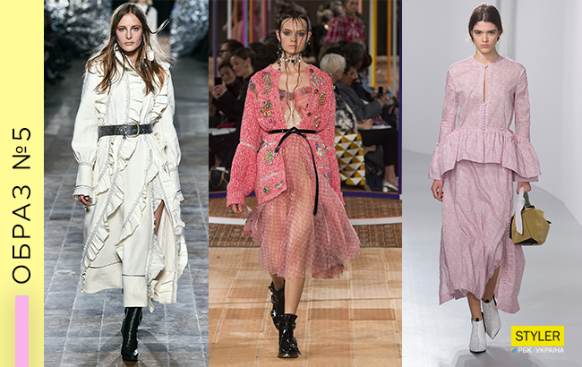 Платье в деревенском стиле