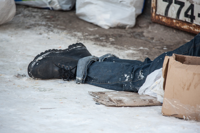 У Дніпрі чоловік помер від переохолодження на вулиці