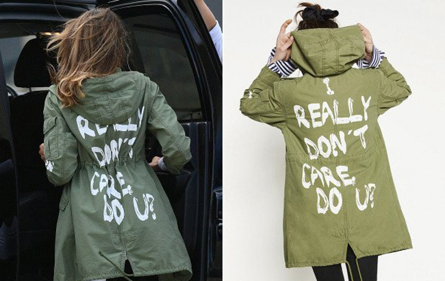 "Мне все равно, а вам?": Мелания Трамп впервые вышла в свет после скандала (видео)