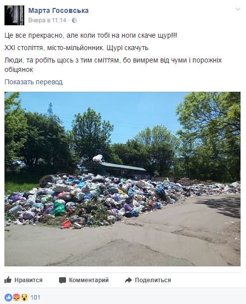 У Львові на блогера напав щур