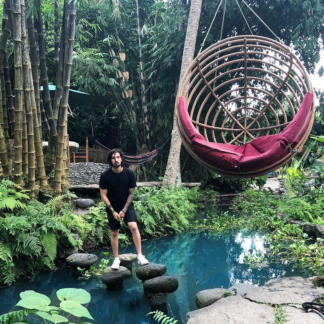 Владимир Дантес на Бали