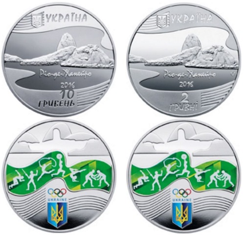 Памятные монеты в честь летних Олимпийских игр