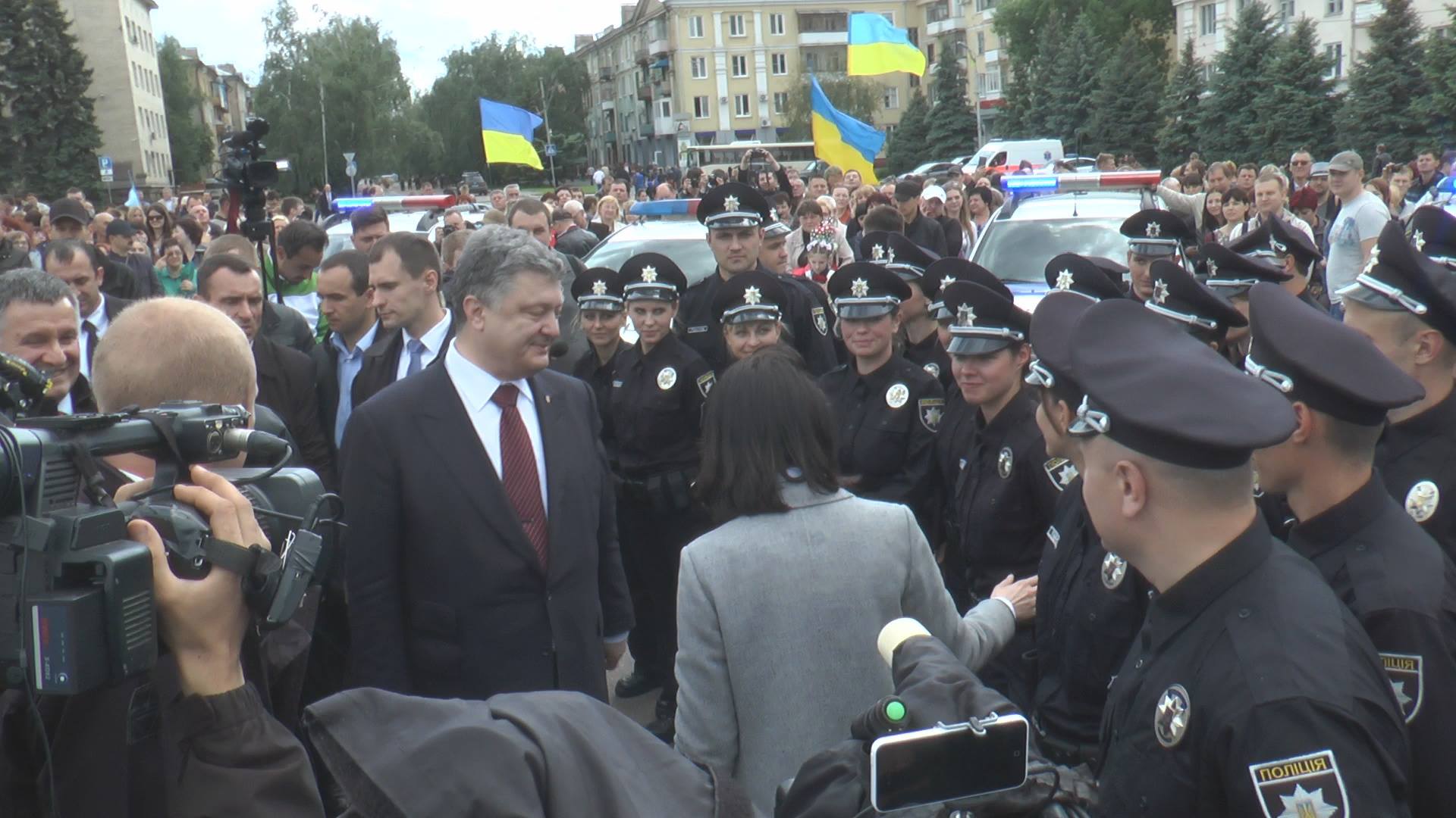 Порошенко и Аваков в Краматорске