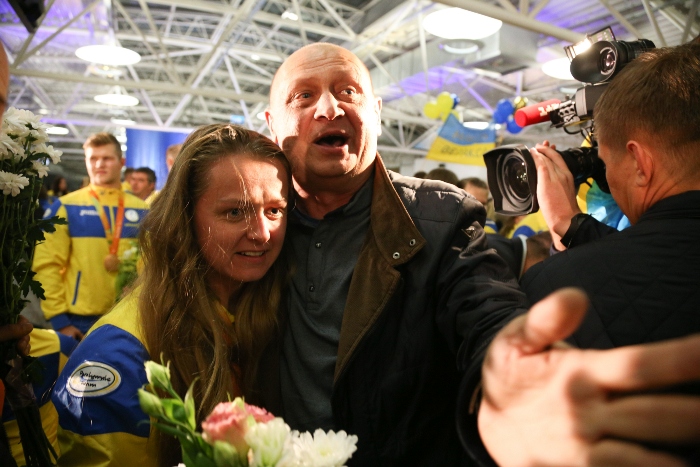 Зустріч паралімпійської збірної: фоторепортаж з "Борисполя"