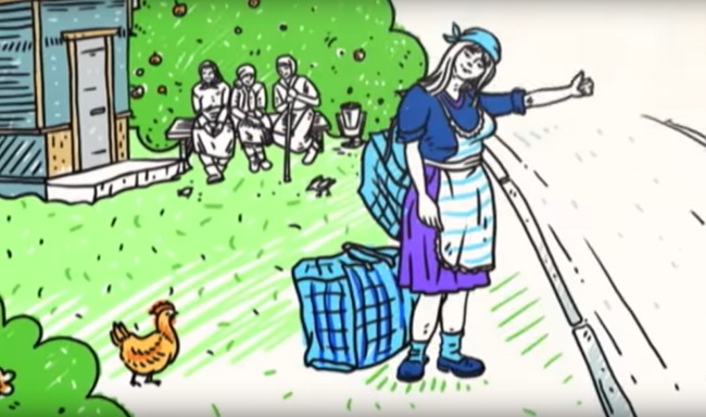 Селянка на три дня станет королевой светской тусовки