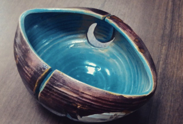 Чашка для ниток в подарок маме на Новый год 2018