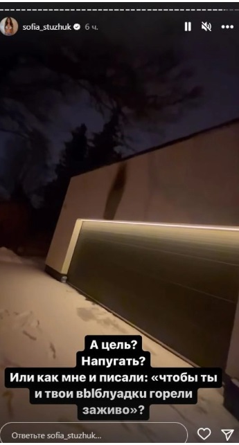Предавшей Украину блогерше Стужук подожгли дом: забросали коктейлями Молотова