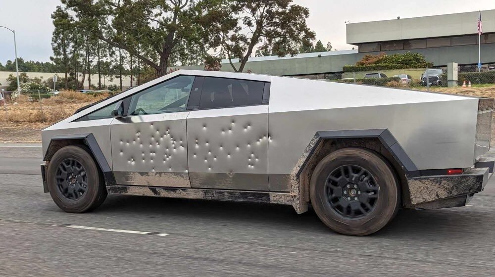 Tesla испытала Cybertruck на пуленепробиваемость (фото)