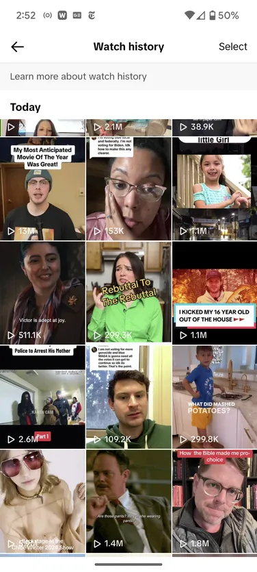 Как найти и очистить историю просмотров в TikTok, чтобы начать все с чистого листа