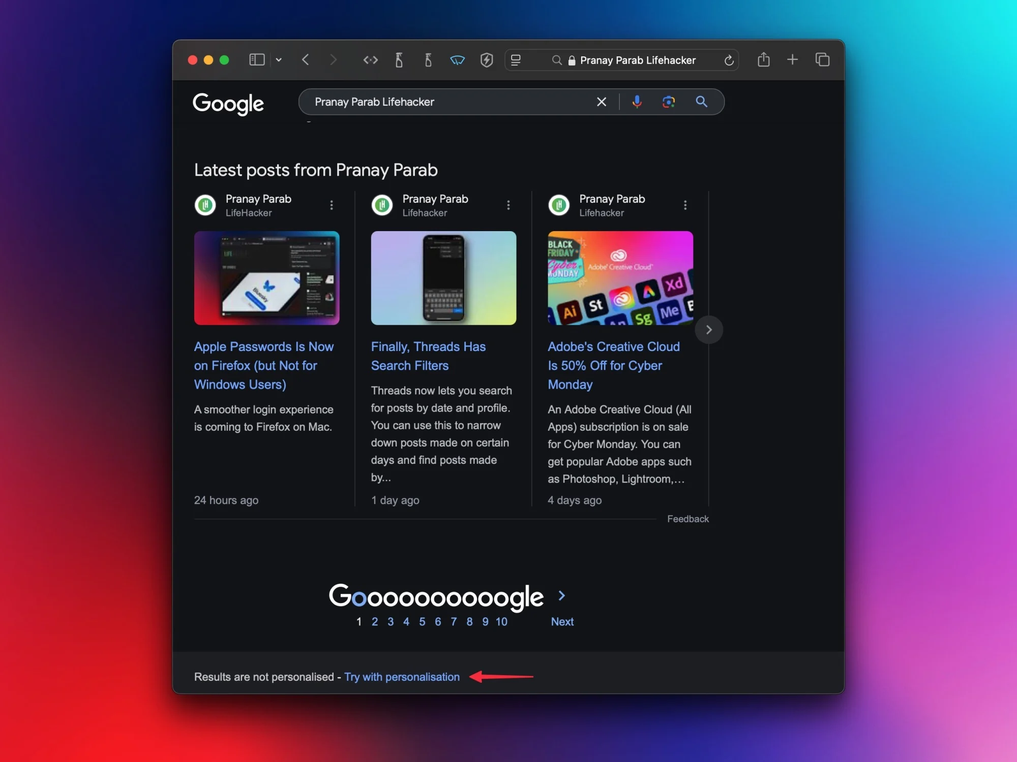 Як заборонити Google персоналізувати ваші результати пошуку: інструкція