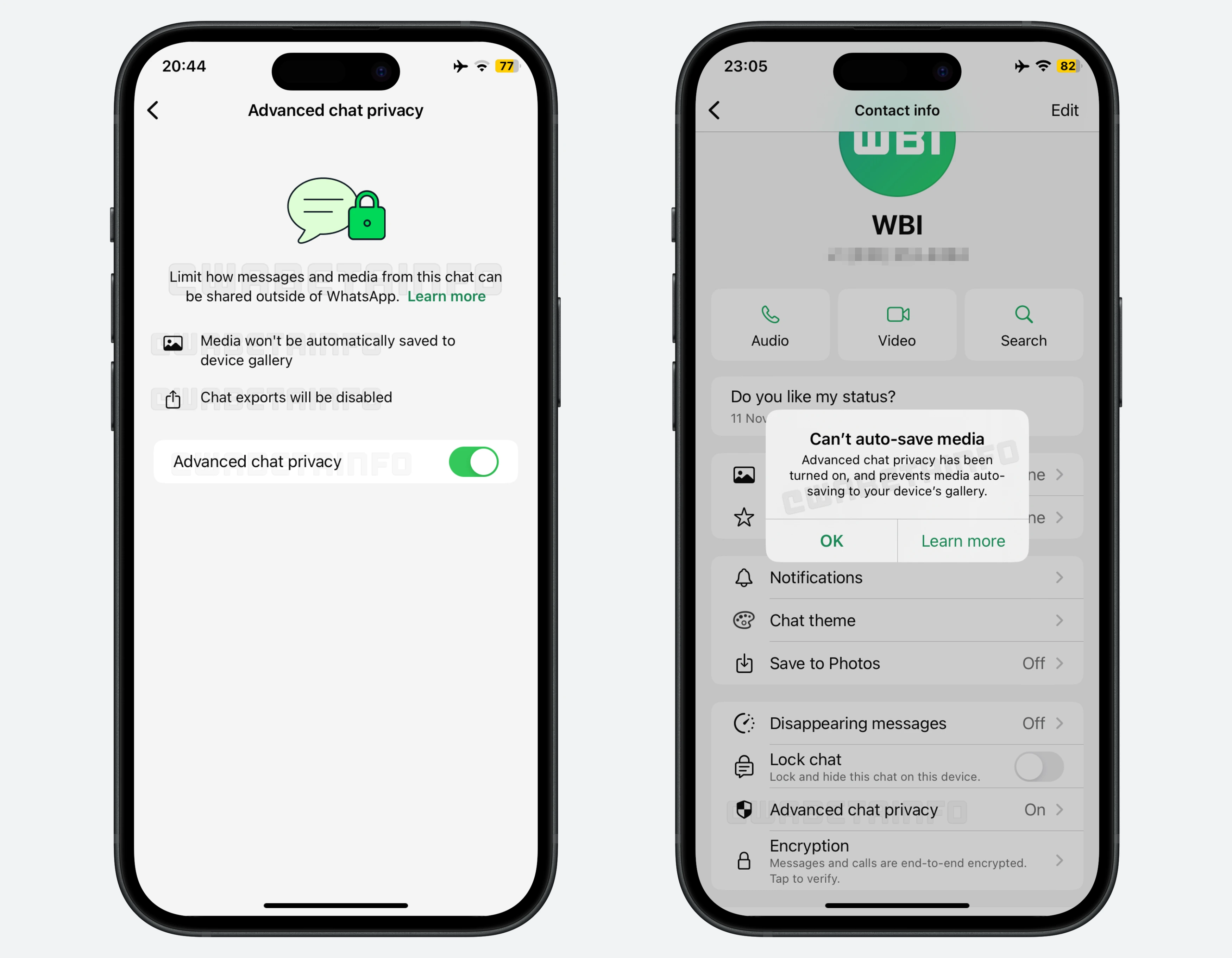 WhatsApp тестує нову функцію, яка захистить ваші листування від зливу