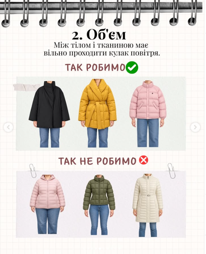 Як вибрати куртку, щоб не стати в ній "кулькою": стилістка Олена Шевченко назвала головні помилки