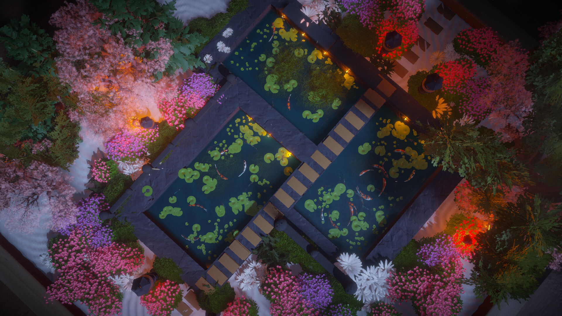 Створення японського саду в Dream Garden 