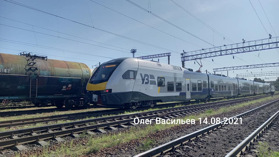 В Украину прибыл новый электропоезд Stadler для испытаний: характеристики и первые фото