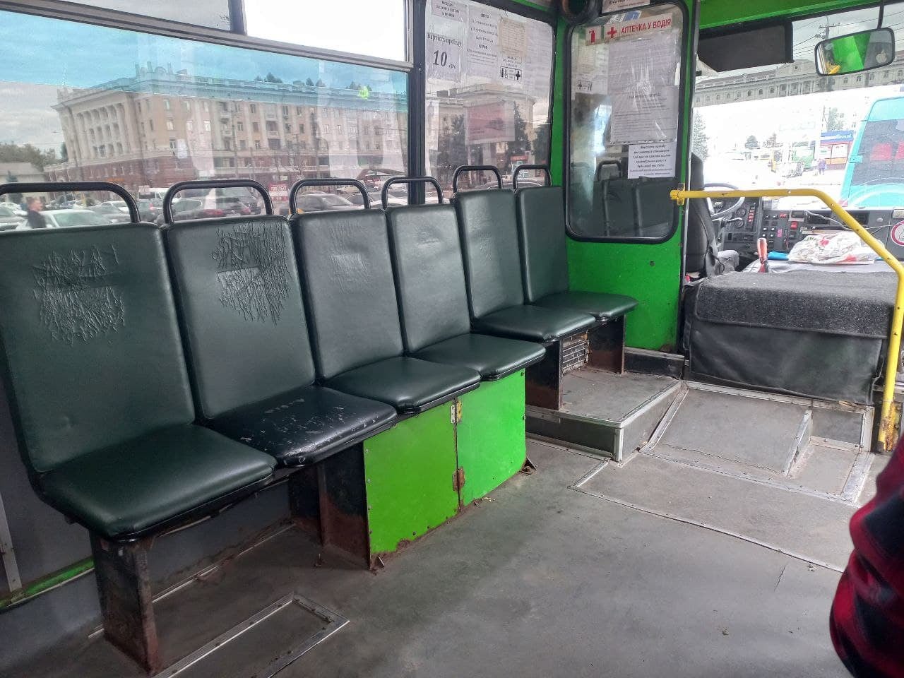 В Днепре показали "обновленную" маршрутку: "убрали сиденья, чтобы возить больше стоячих"