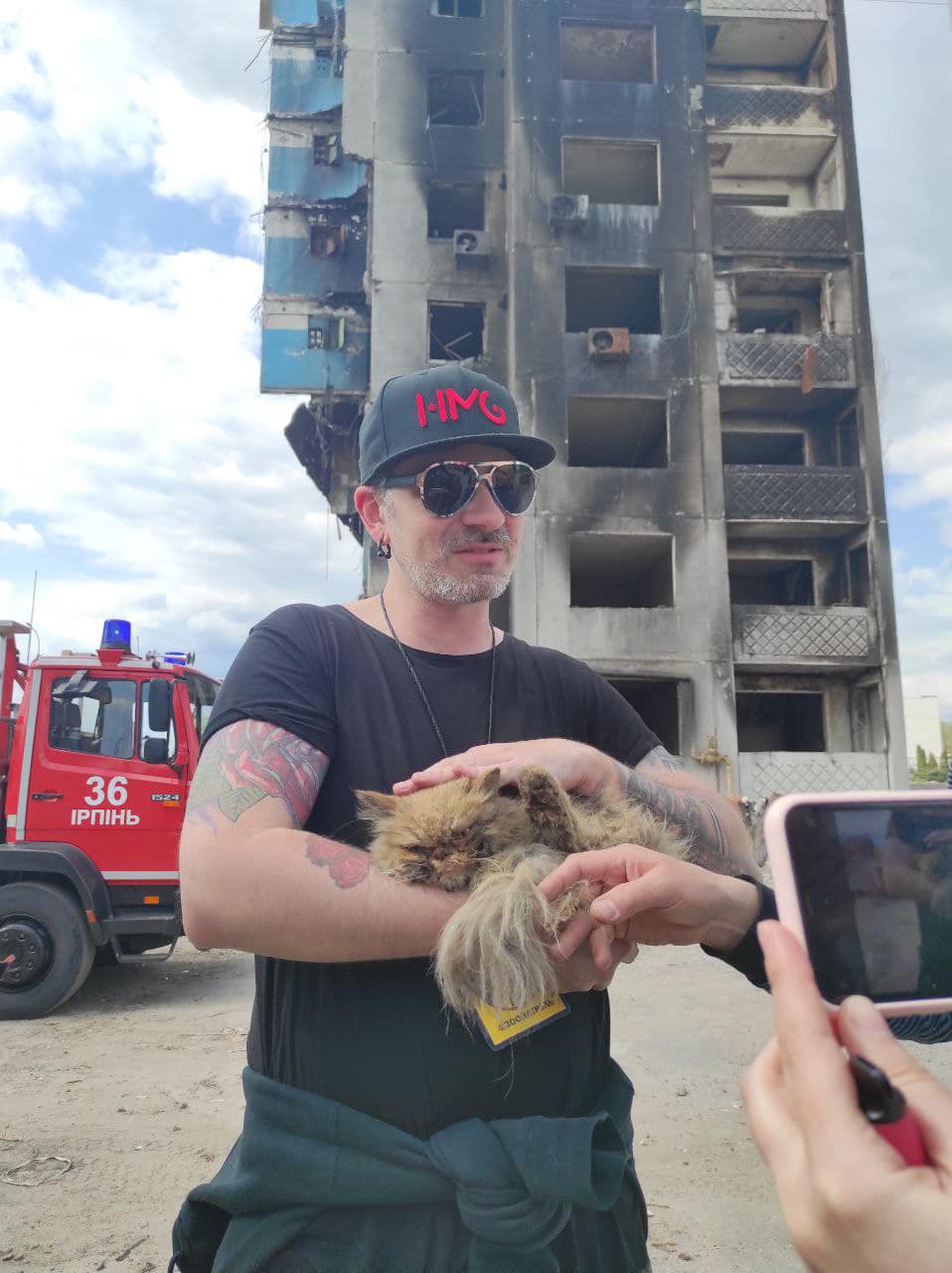 У врятованої з Бородянки кішки з'явився Instagram: пухнастик стала символом боротьби і відваги