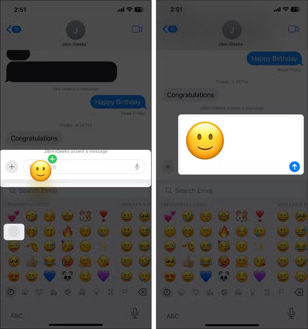 Создайте уникальные смайлы! Как в iMessage объединить несколько эмодзи в один