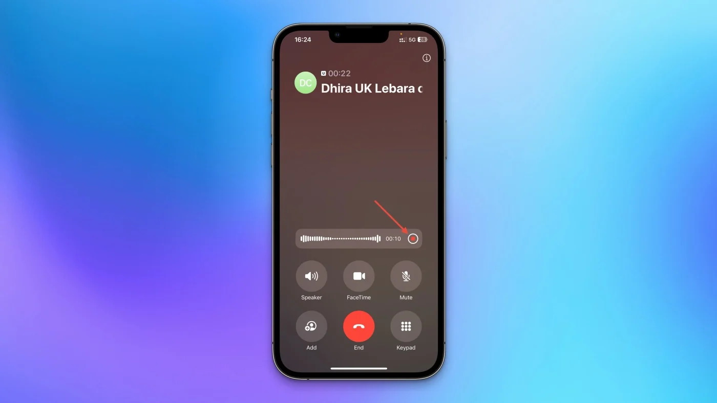 Как записать телефонный разговор на iPhone без установки сторонних приложений