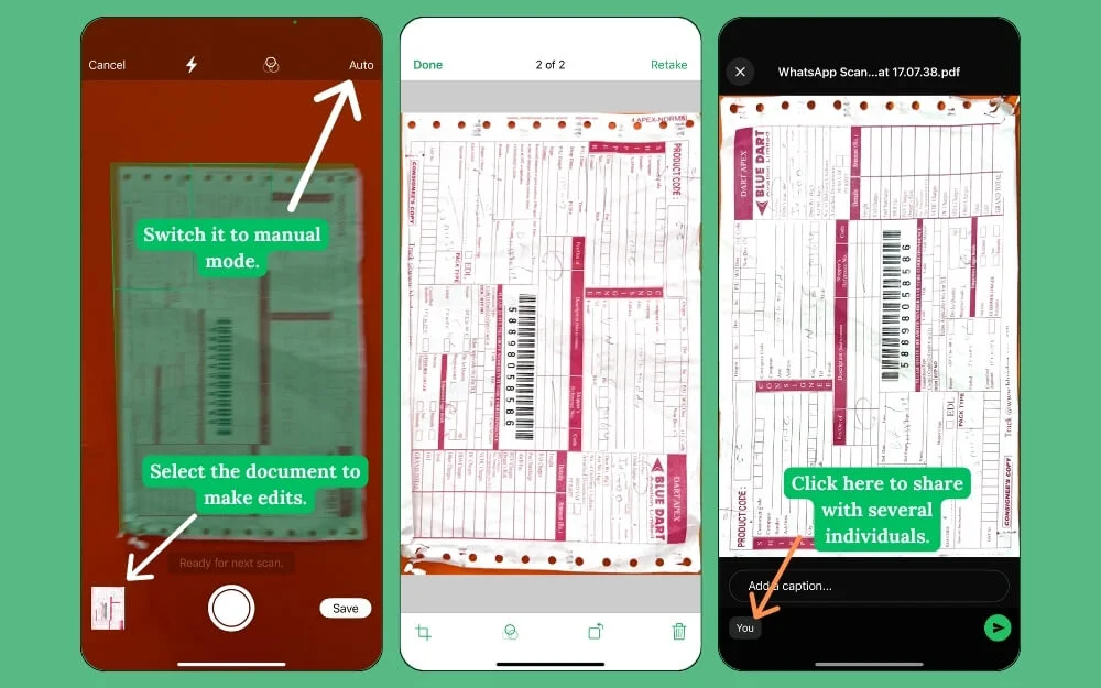 Як швидко і легко сканувати документи у WhatsApp на телефоні