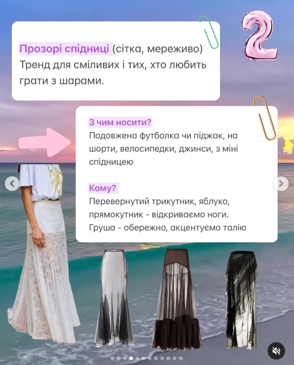 Как выбрать идеальную юбку на лето 2025: стилист поделилась секретами