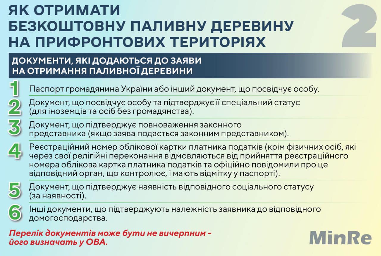 Всем бесплатно: как украинцы могут получить дрова для обогрева зимой