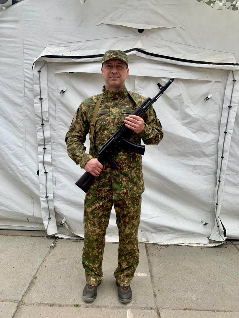 "Верю в нашу победу": экс-защитник "Динамо" Владислав Ващук вступил в ряды Нацгвардии