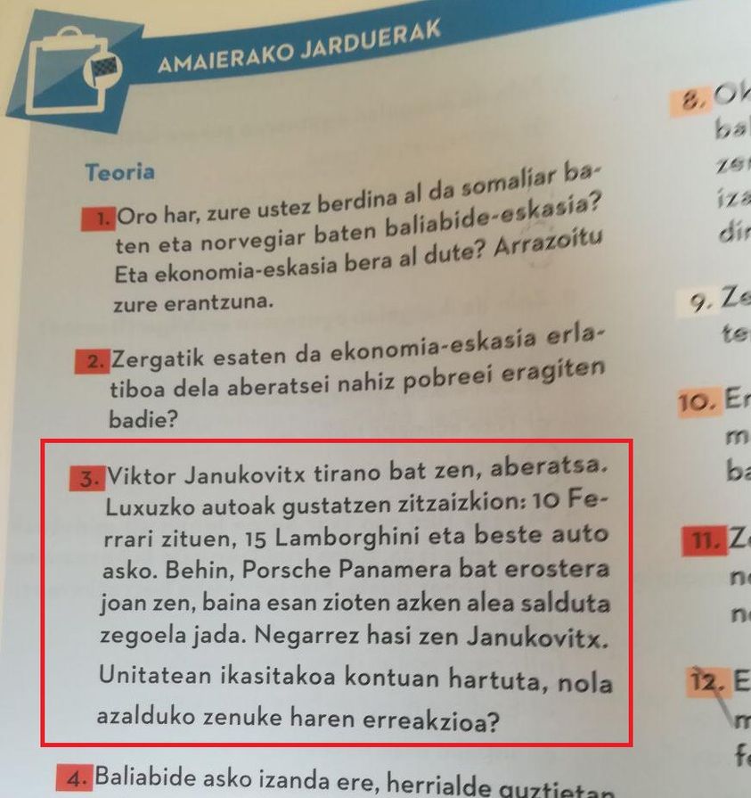"Янукович заплакав": задача про тирана у шкільному підручнику вразила українців