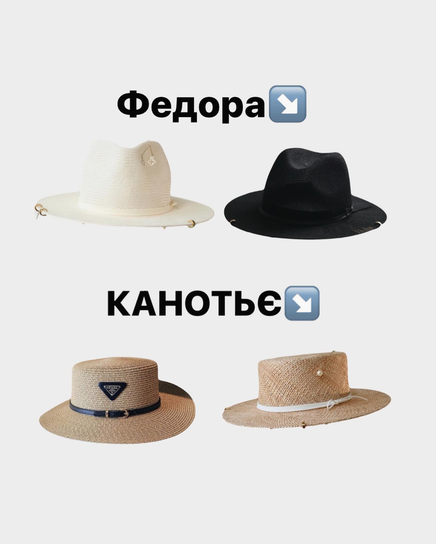 Будьте в тренде. Стилистка объяснила, как выбрать идеальную шляпку на лето
