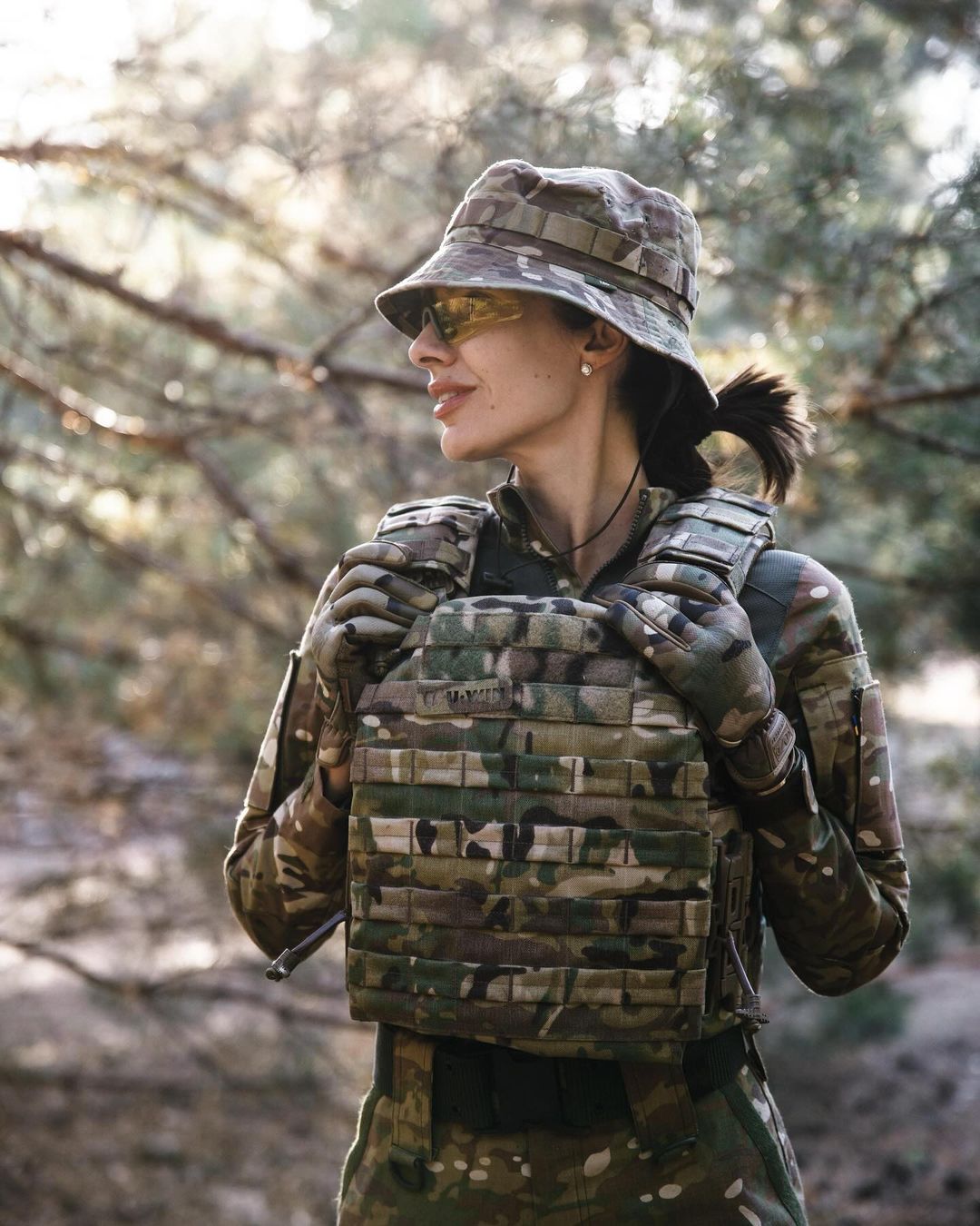 Колишня Остапчука пояснила, чому наважилася пройти курс молодого бійця
