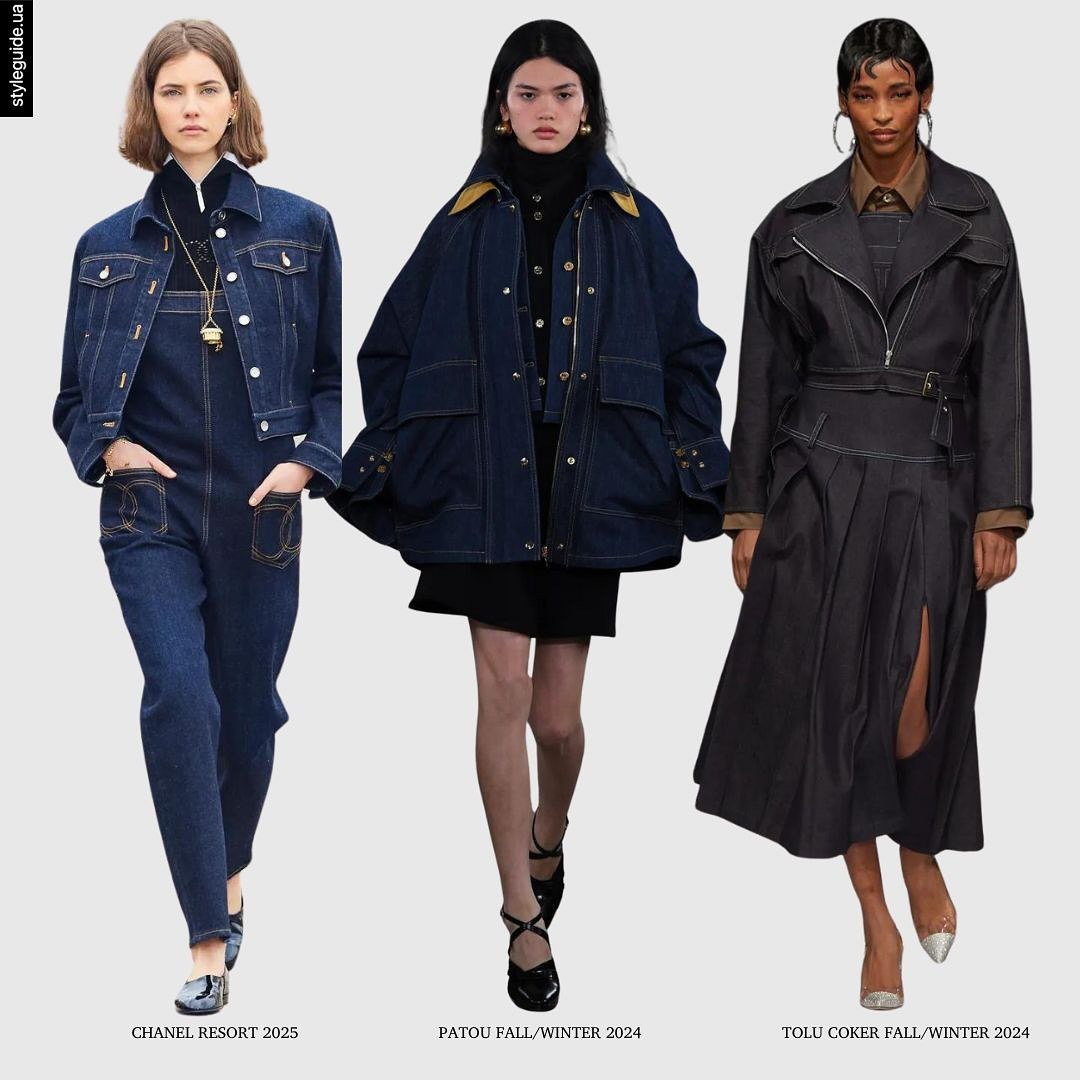 Raw denim: який вигляд має наймодніший відтінок джинсів на осінь-2024