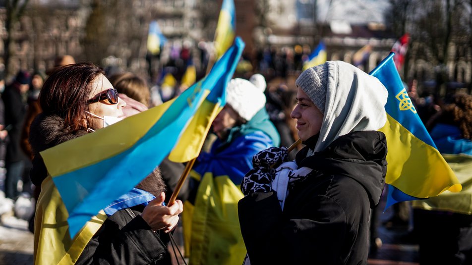 Украинцы на Марше единства в Киеве показали России, где на самом деле проходят "красные линии" (видео, фото)