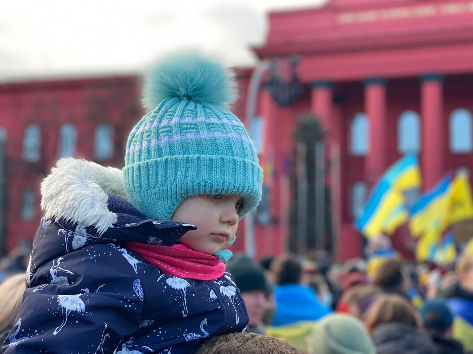 Украинцы на Марше единства в Киеве показали России, где на самом деле проходят "красные линии" (видео, фото)