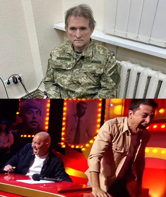 Українці сміються з Медведчука, який схожий на Чмоню і опудало лисиці (фото)