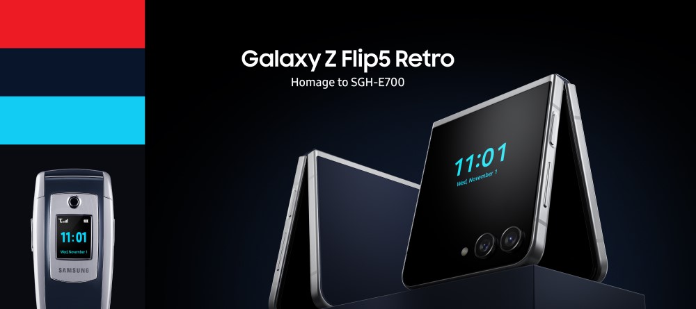 У стилі "розкладачки" 2003 року: Samsung випустила ретро-версію Galaxy Z Flip5