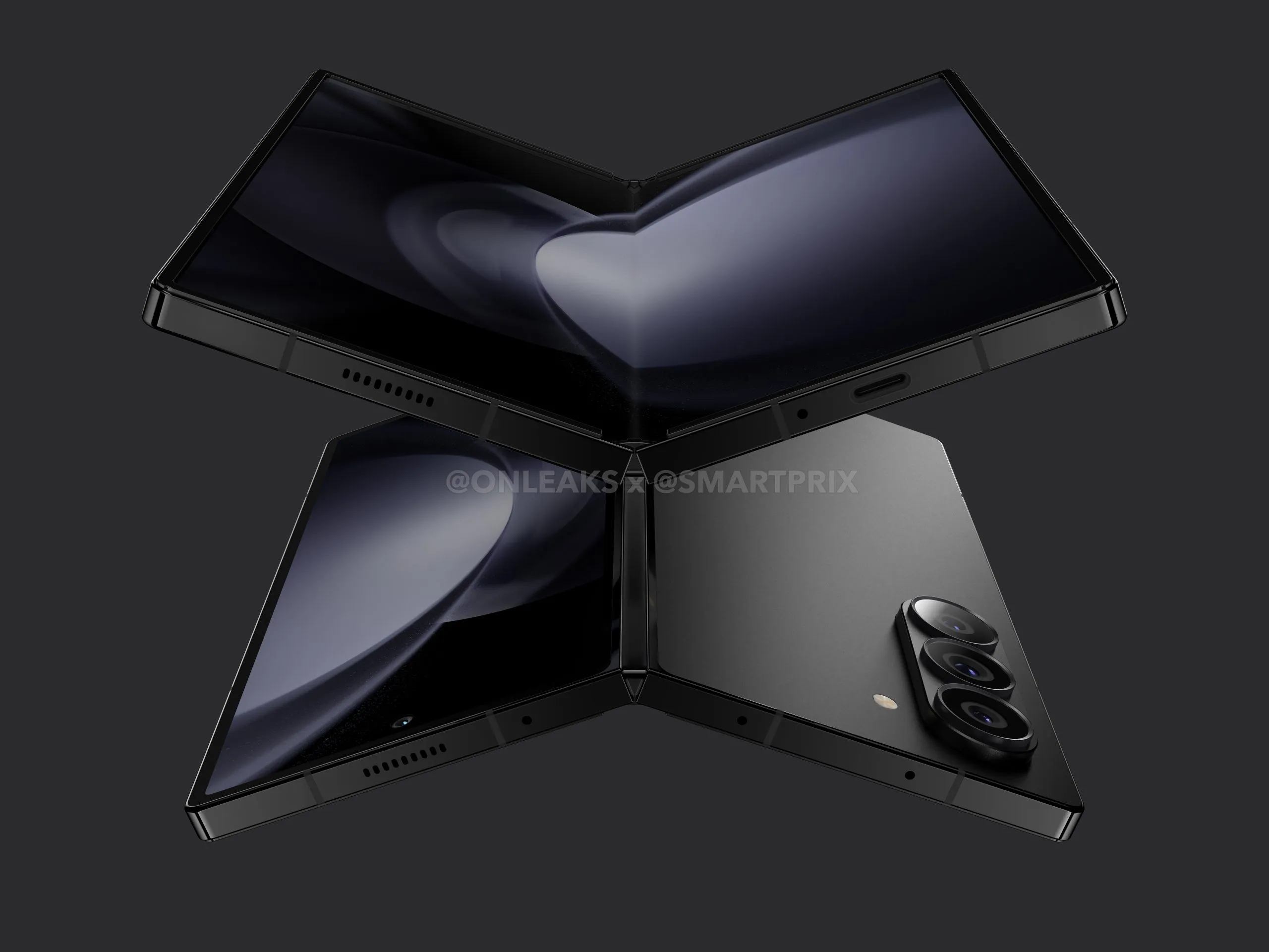 У мережі опублікували якісні зображення "розкладачок" Samsung Galaxy: як виглядають смартфони