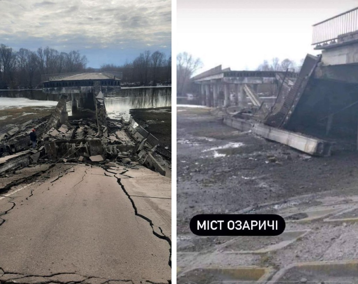 Танки під Конотопом і руйнування в місті. Відео та фото для нас від очевидців