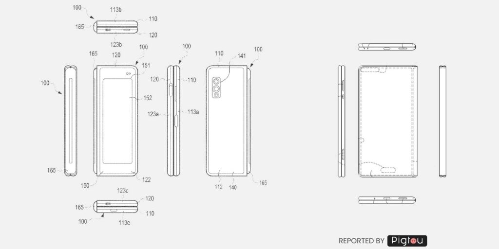 Станет тоньше и шире. В сети появились рендеры складного смартфона Samsung Galaxy