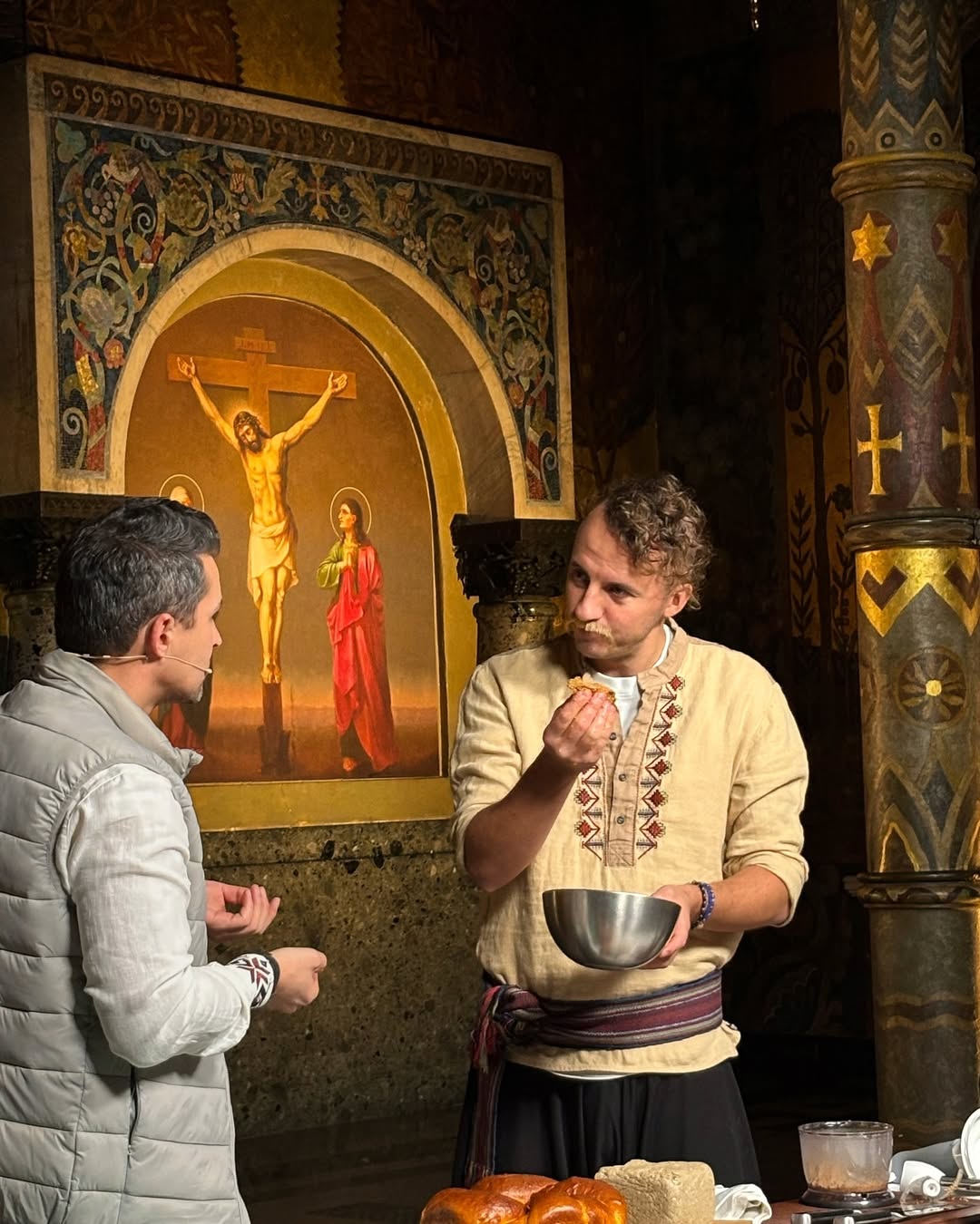 "Яке кощунство": Клопотенко нарвався на хейт за зйомки у Києво-Печерській лаврі