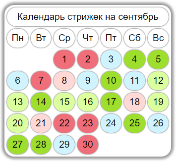 Дни стрижки в феврале 2024 для женщин