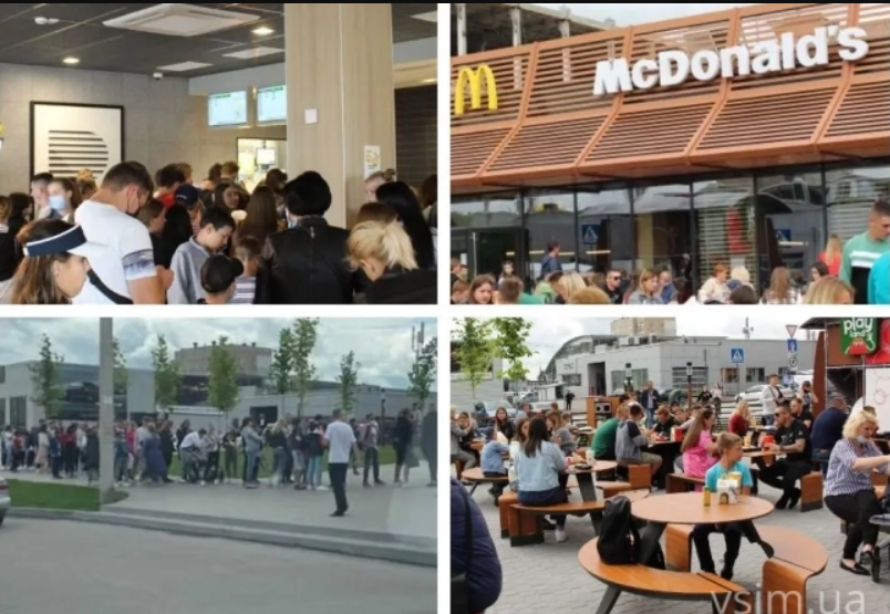 Натовпи без масок, тягучки на дорозі: перший McDonald's в Хмельницькому викликав ажіотаж (відео, фото)